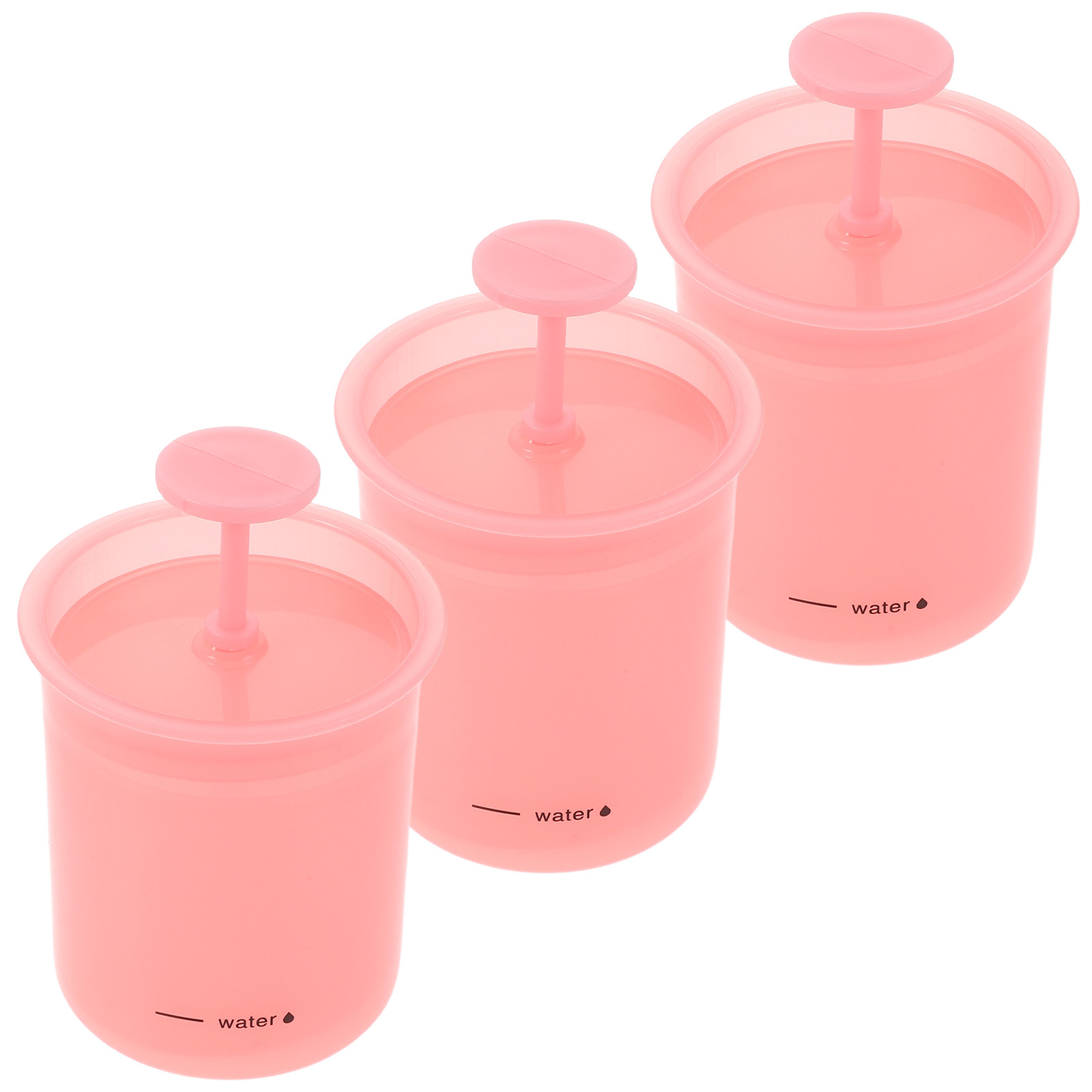 Skincare Pink - Kit 3 Peças: Espumador Manual Portátil