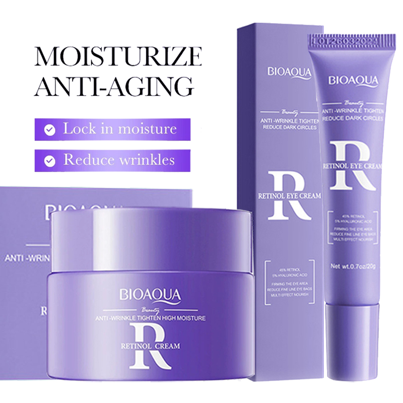Skincare Whitening - Bioaqua retinol conjuntos de cuidados com