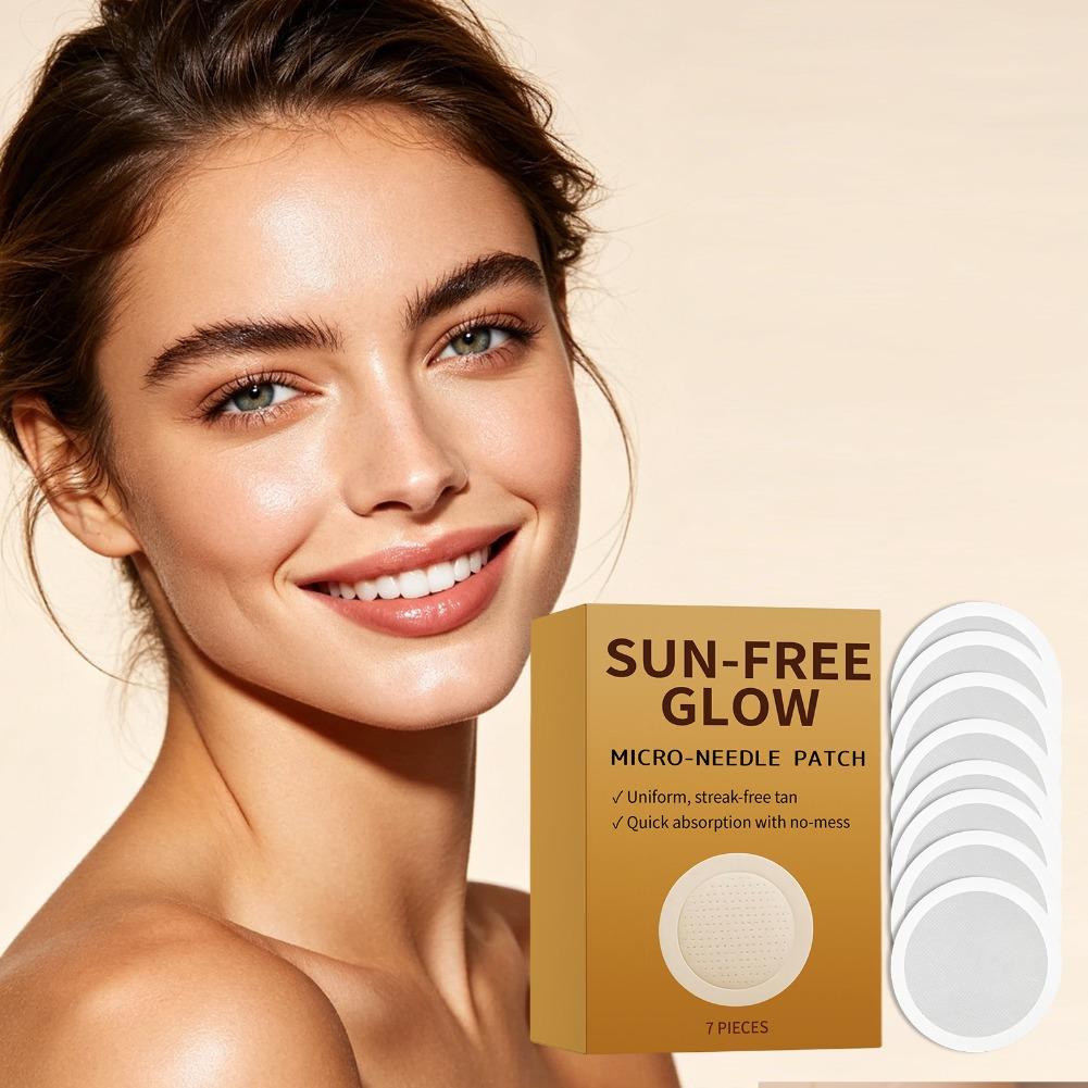 Skincare Glowing - Patches de Microagulhas Sun Free Glow,