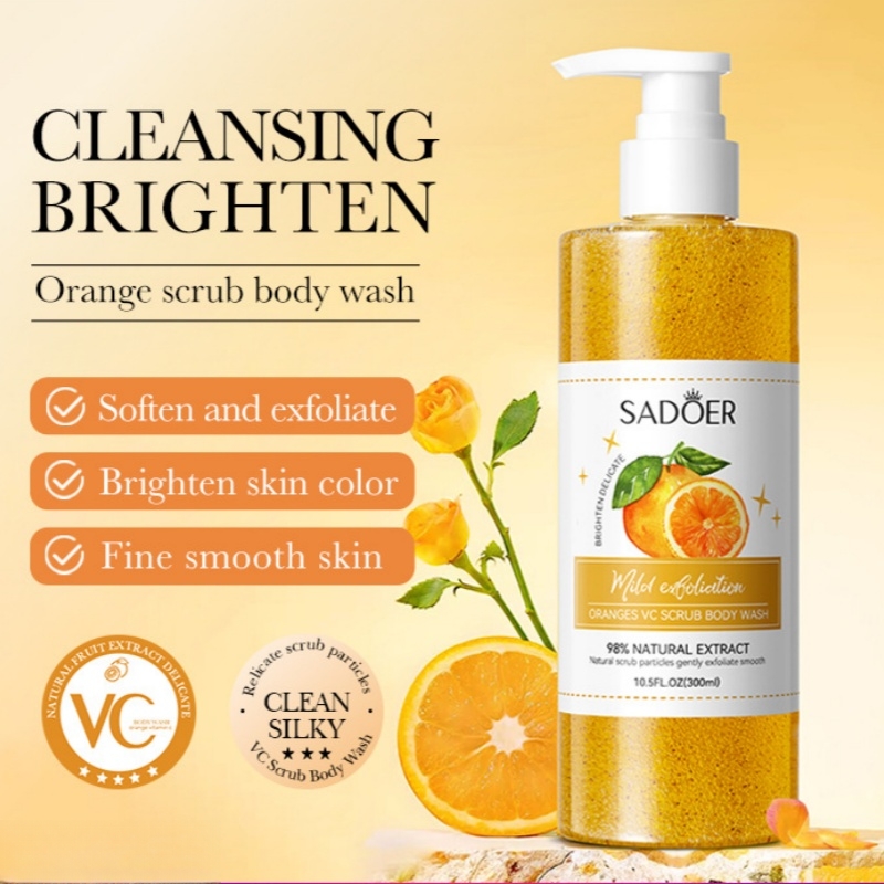 Skincare Ingredients - Gel de Banho Esfoliante Corporal de