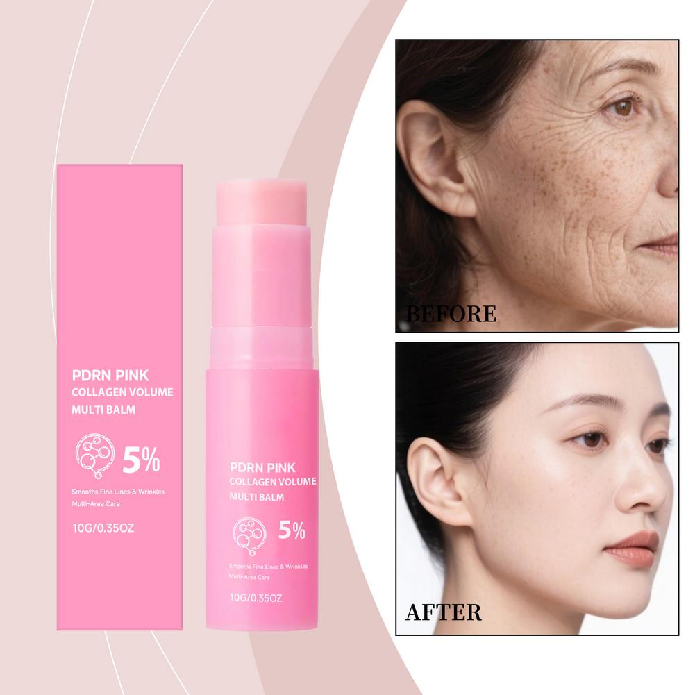 Skincare Pink - 1/2/3pcs Creme em Bastão de Colágeno