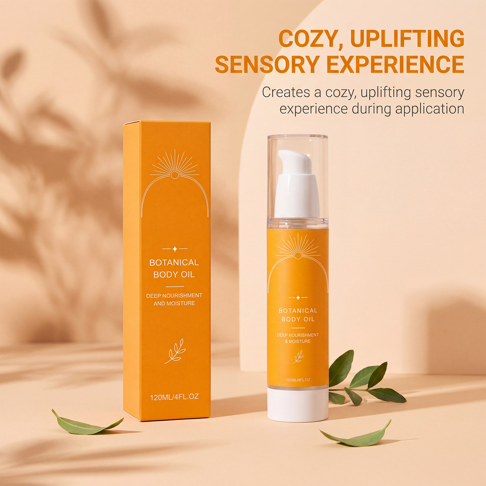 Skincare Glowing - Óleo Hidratante Corporal Botânico Essencial para