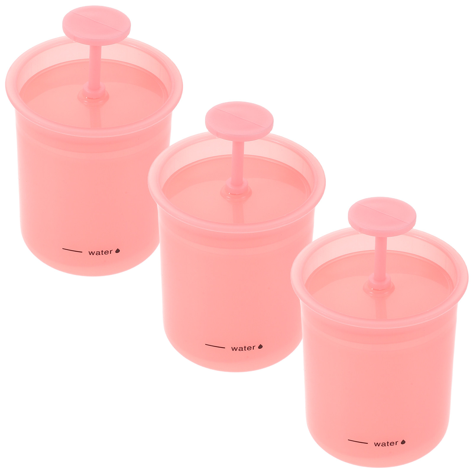 Kit 3 Peças: Espumador Manual  - Skincare Pink avaliação e preço
