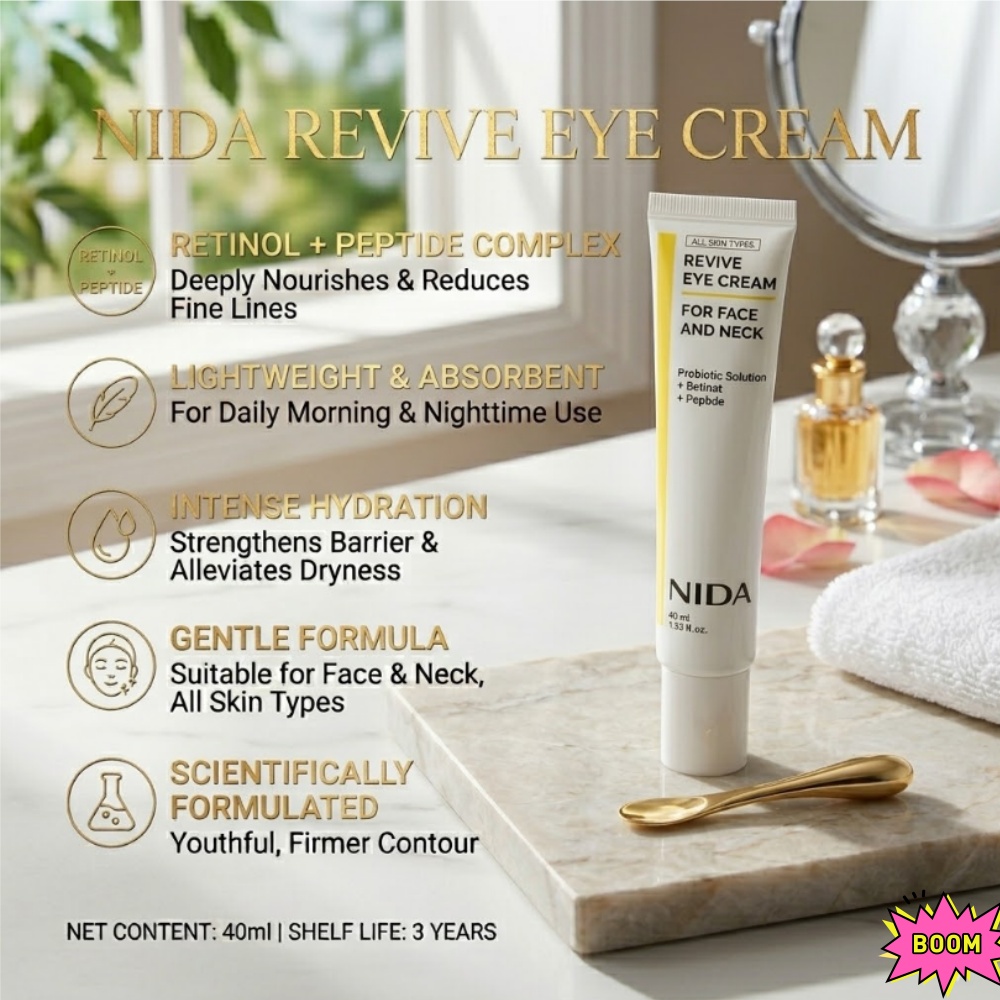 Creme para Olhos NIDA com Reti - Eye Cream Peptide avaliação e preço
