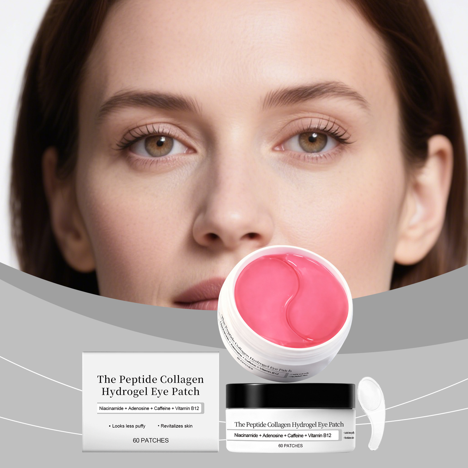 Patches de Hidrogel de Colágen - Eye Cream Peptide avaliação e preço