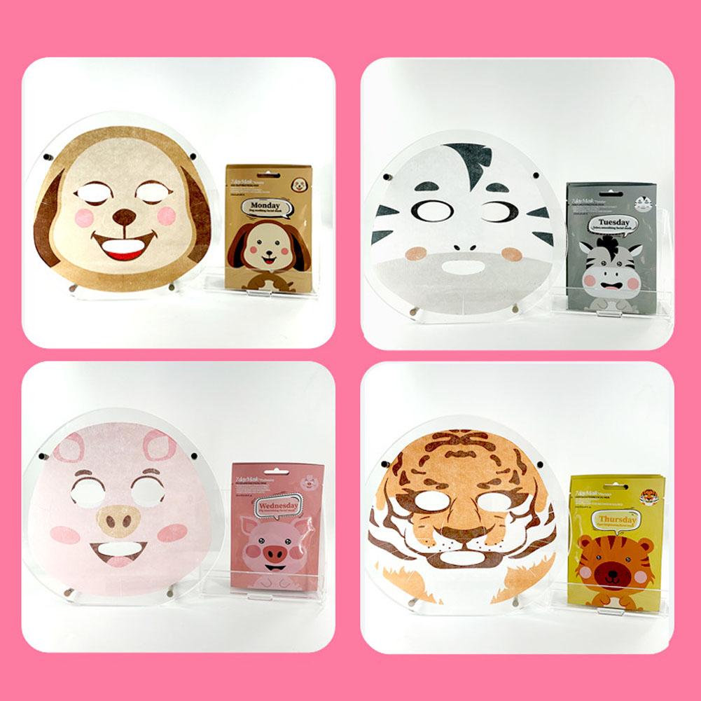 10pcscute cartoon máscara faci - Skincare Animate avaliação e preço