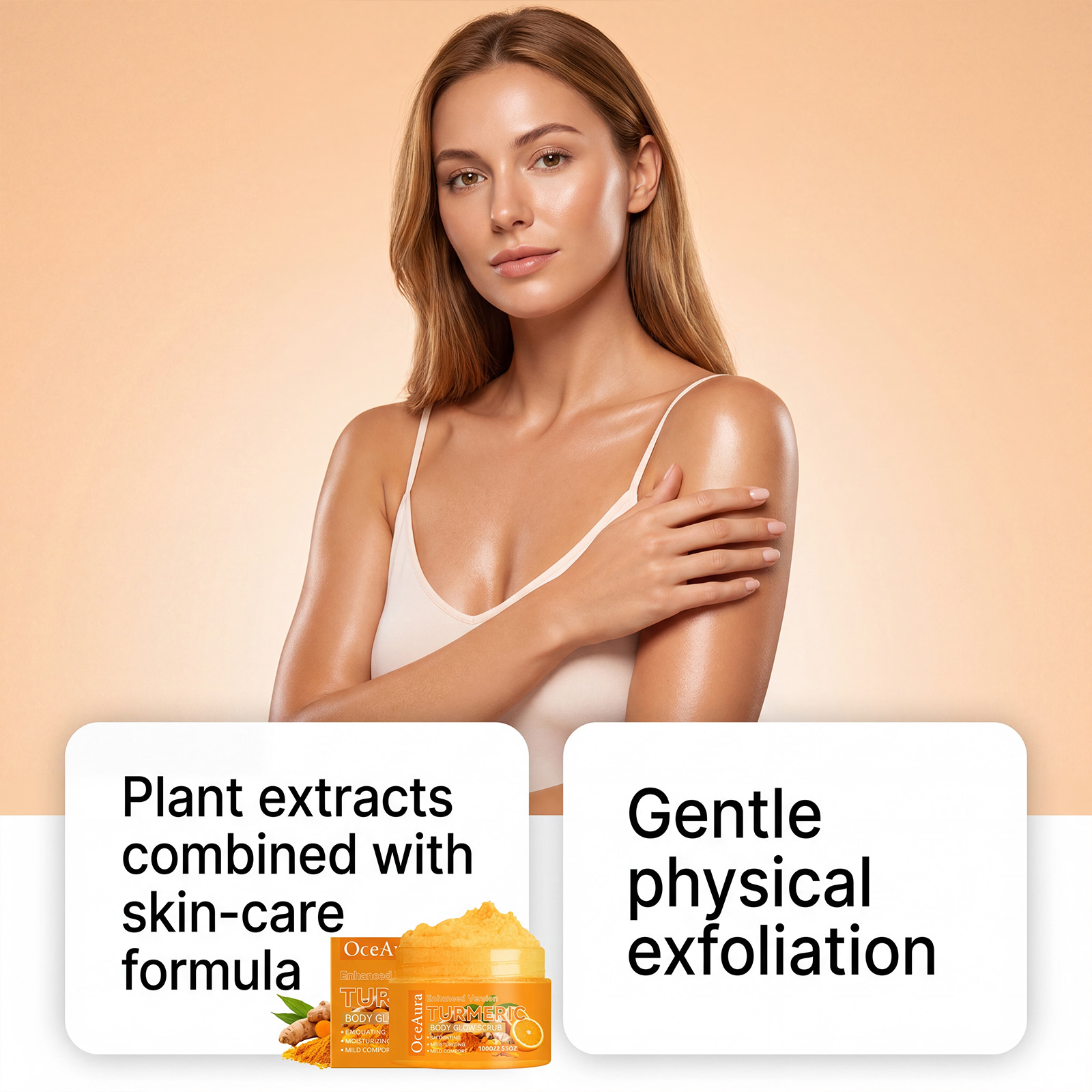Esfoliante Corporal de Cúrcuma - Skincare Glowing avaliação e preço