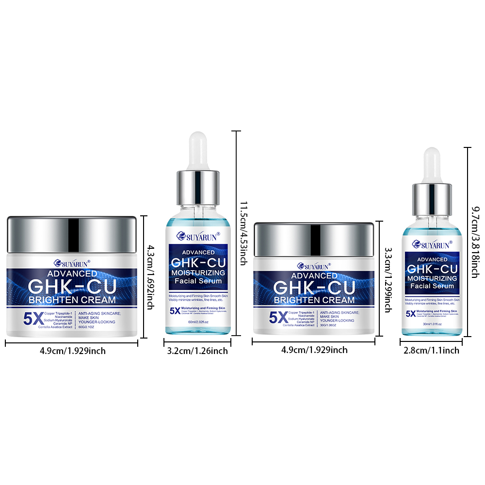 Creme e Sérum SUYARUN GHK-CU - - Skincare Whitening avaliação e preço