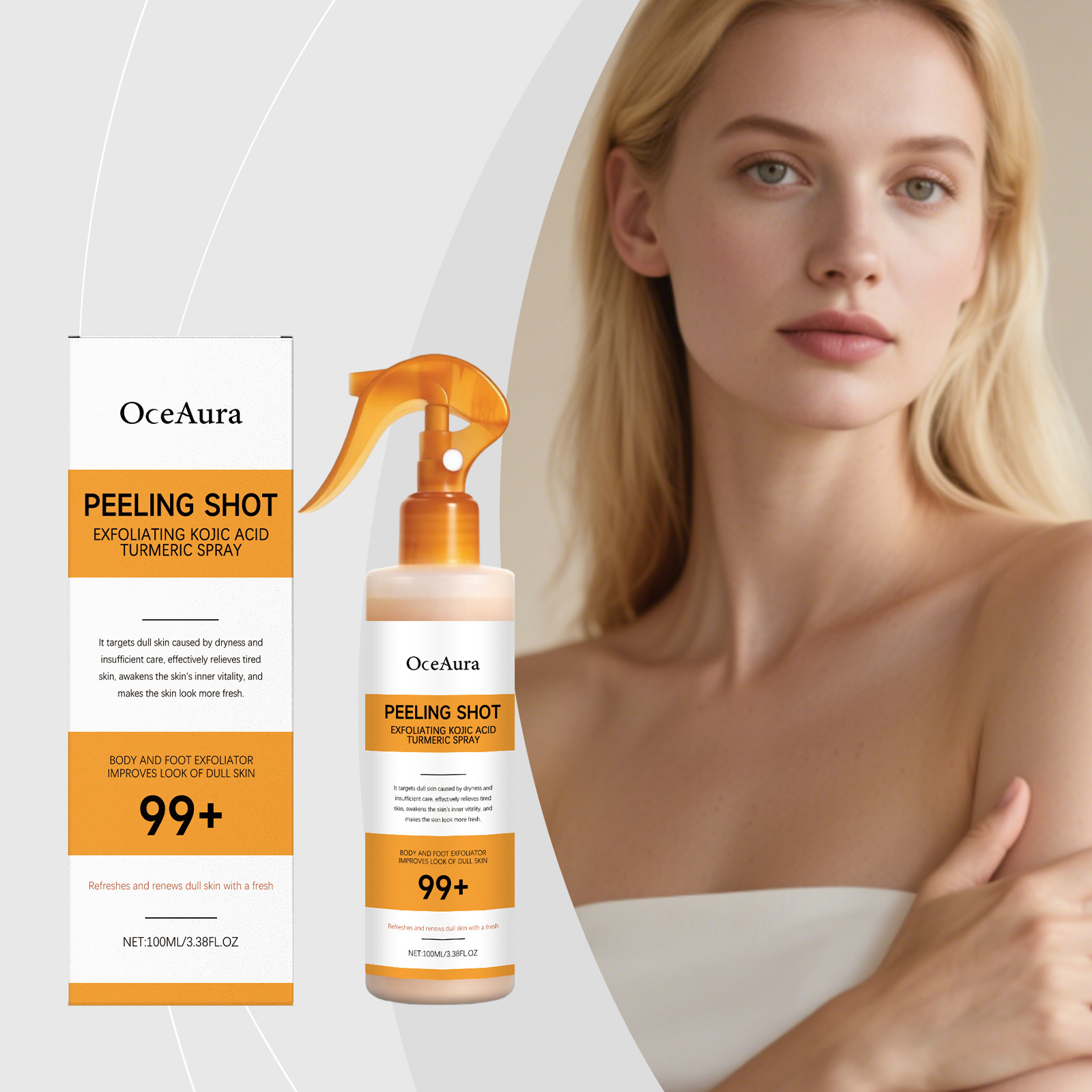 Spray de Ácido Kójico e Cúrcum - Skincare Glowing avaliação e preço