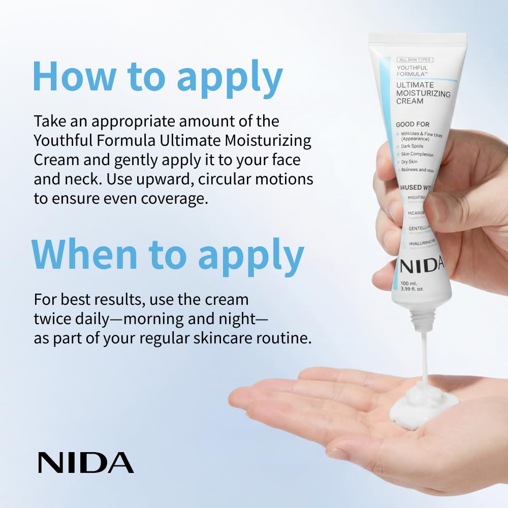 Creme Hidratante NIDA + Protet - Eye Cream Peptide avaliação e preço