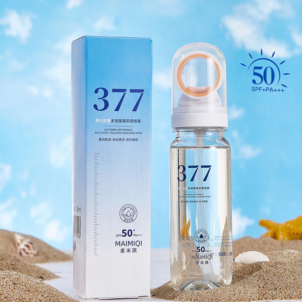 1/3/5 pçs protetor solar spray - Skincare Whitening avaliação e preço